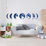 Stickers muraux: Phase lunaire 4