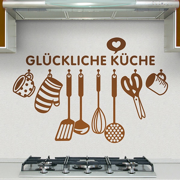Stickers muraux: La bonne cuisine - Allemand