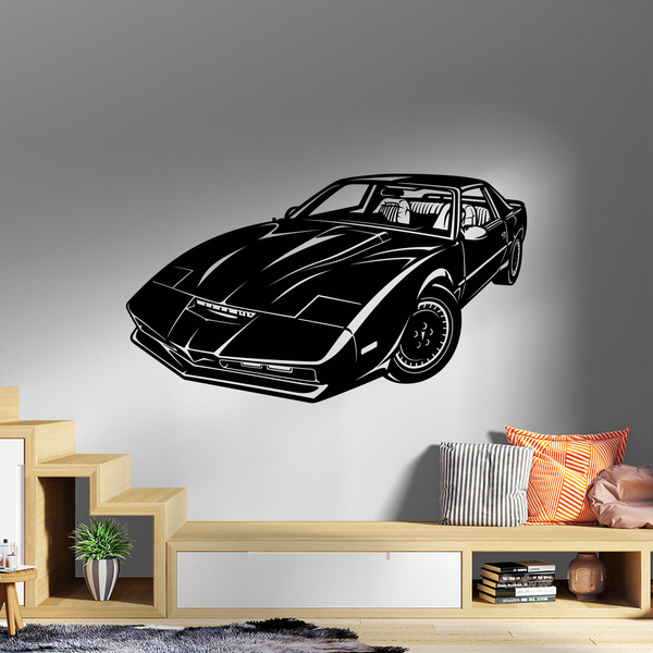 Stickers muraux: Knight Rider Kitt