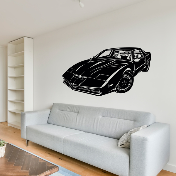 Stickers muraux: Knight Rider Kitt