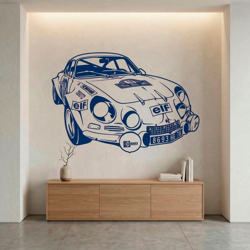 Stickers muraux: Renault Alpine A110