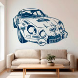 Stickers muraux: Renault Alpine A110 6
