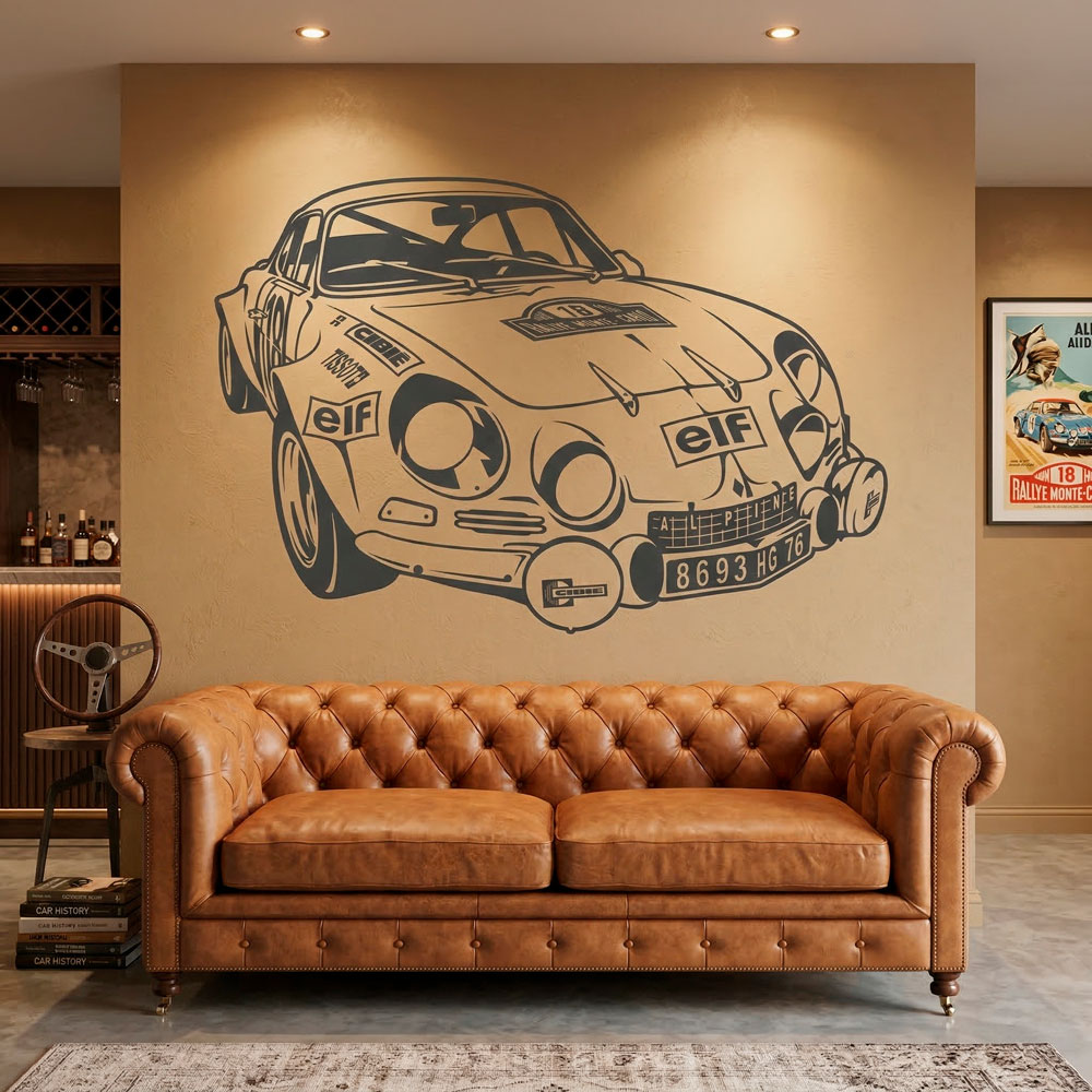 Stickers muraux: Renault Alpine A110
