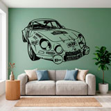 Stickers muraux: Renault Alpine A110 8