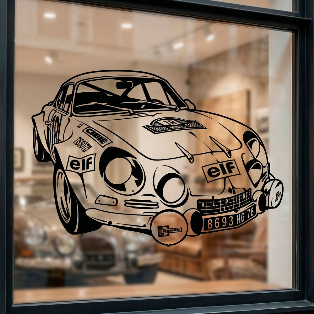 Stickers muraux: Renault Alpine A110