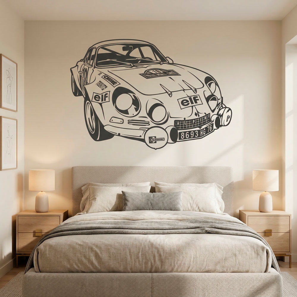Stickers muraux: Renault Alpine A110