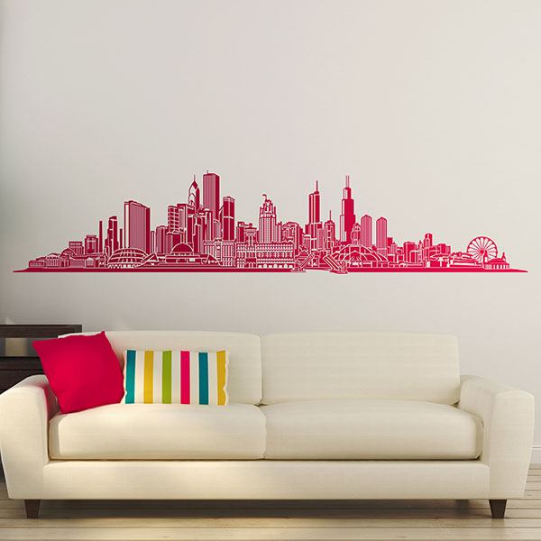 Stickers muraux: Chicago skyline