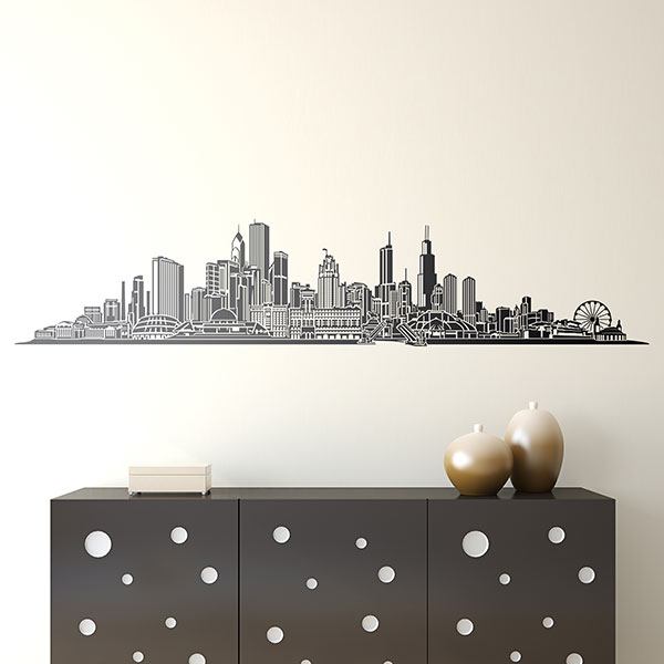 Stickers muraux: Chicago skyline