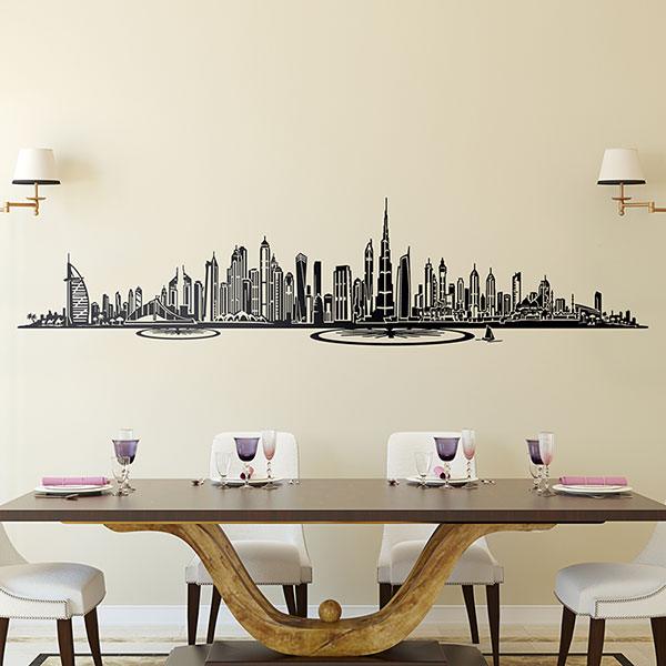 Stickers muraux: Dubai Skyline