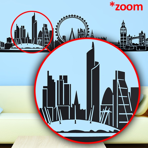 Stickers muraux: Londres Skyline