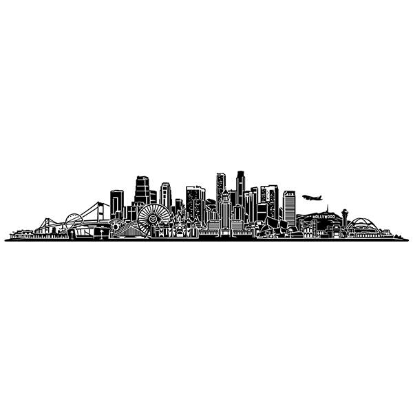 Stickers muraux: Los Angeles Skyline