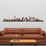 Stickers muraux: Madrid Skyline  3