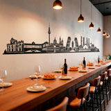 Stickers muraux: Madrid Skyline  21