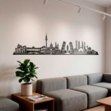 Stickers muraux: Madrid Skyline  22