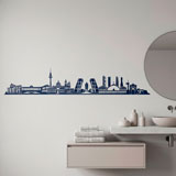 Stickers muraux: Madrid Skyline  6