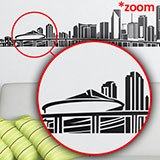 Stickers muraux: Miami Skyline 5