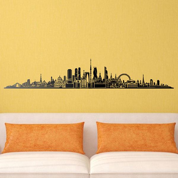 Stickers muraux: Moscow Skyline