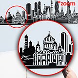 Stickers muraux: Moscow Skyline 5