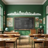 Stickers muraux: Rome Skyline 2018 14