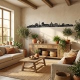 Stickers muraux: Rome Skyline 2018 15