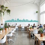 Stickers muraux: Rome Skyline 2018 16