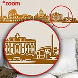 Stickers muraux: Rome Skyline 2018 4