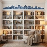 Stickers muraux: Rome Skyline 2018 4