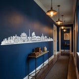 Stickers muraux: Rome Skyline 2018 10