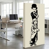 Stickers muraux: Chaplin The Kid 13