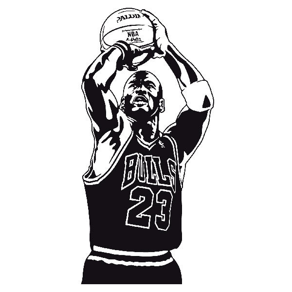 Stickers muraux: Michael Jordan