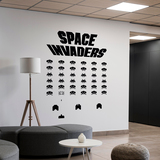 Stickers muraux: Space Invaders Game 2