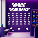 Stickers muraux: Space Invaders Game 4
