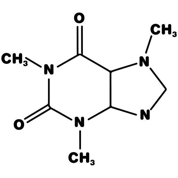 Stickers muraux: Formule de caféine