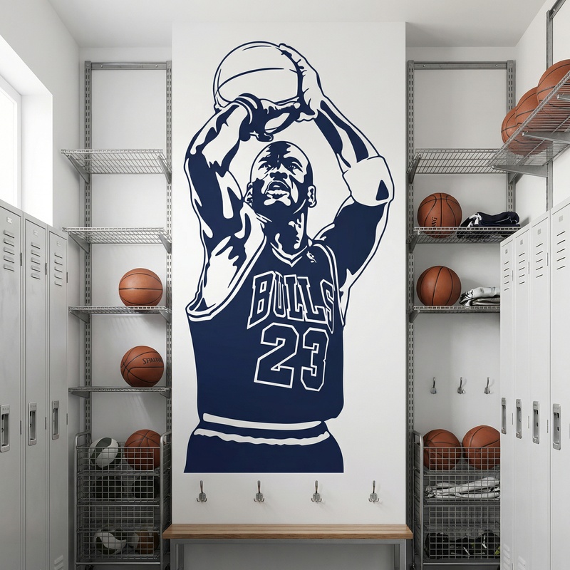Stickers muraux: Michael Jordan