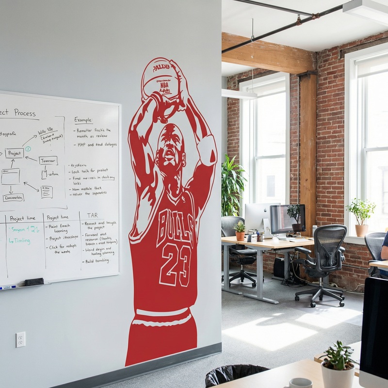 Stickers muraux: Michael Jordan