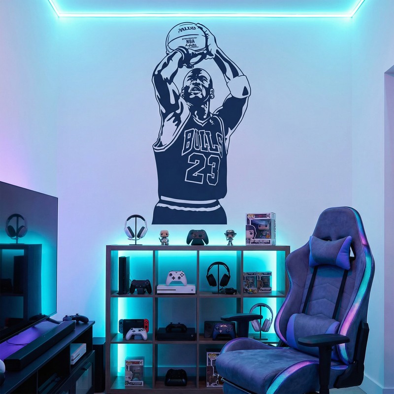 Stickers muraux: Michael Jordan