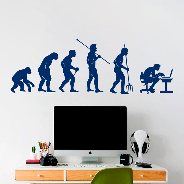 Stickers muraux: Evolution PC