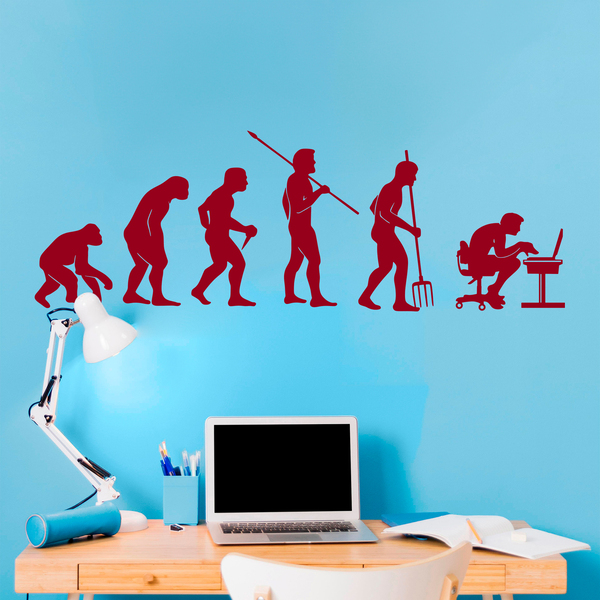 Stickers muraux: Evolution PC