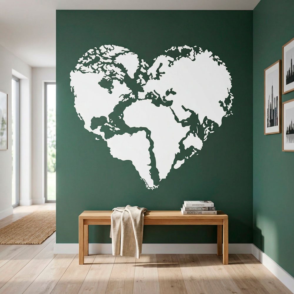 Coeur Carte Mundi 4