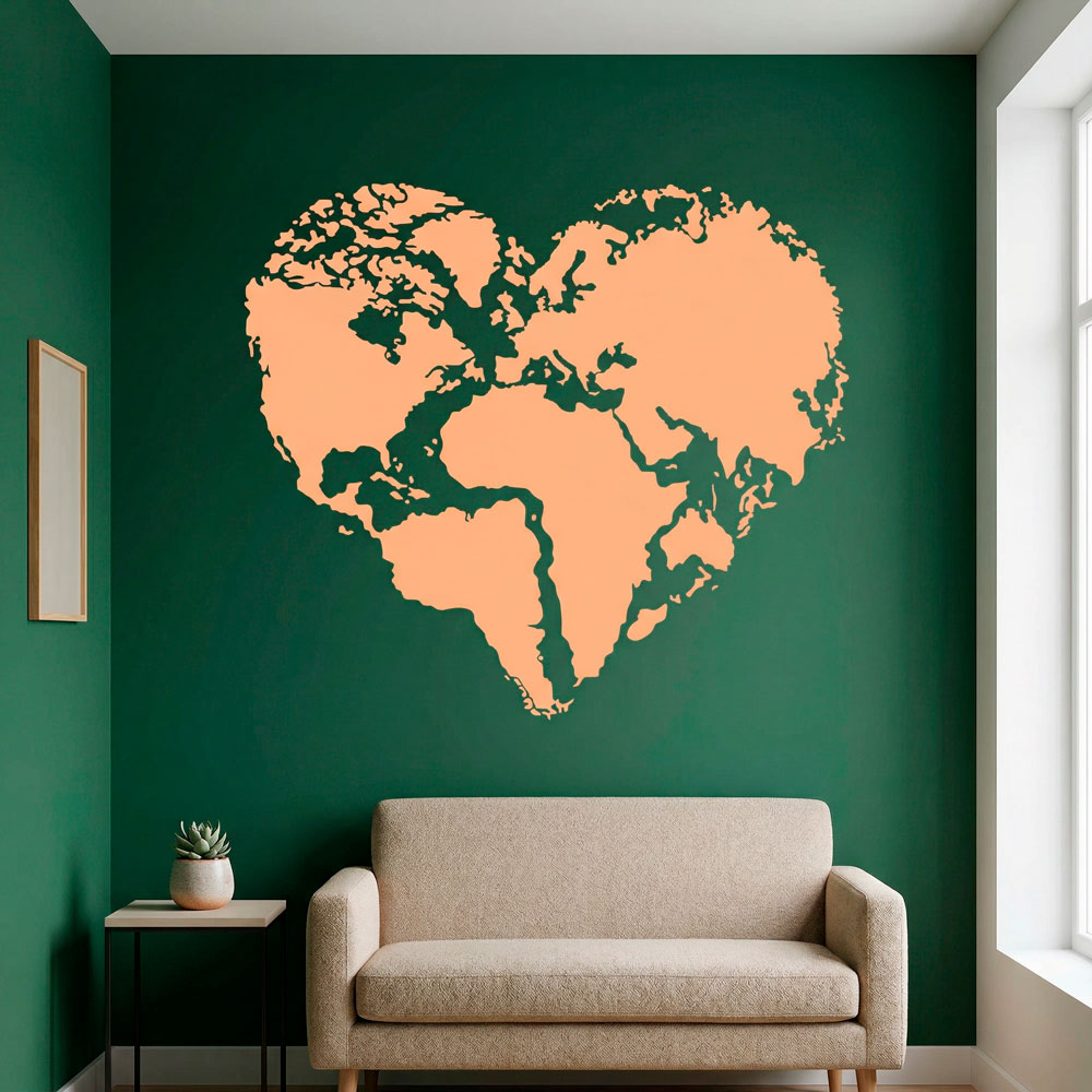 Coeur Carte Mundi 7