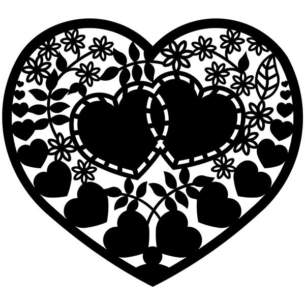 Stickers muraux: Coeur de l