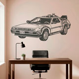 Stickers muraux: Doc DeLorean 2