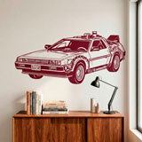 Stickers muraux: Doc DeLorean 11