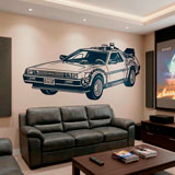Stickers muraux: Doc DeLorean 4