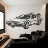 Stickers muraux: Doc DeLorean 8