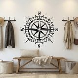 Stickers muraux: Rose des vents de la mer 7