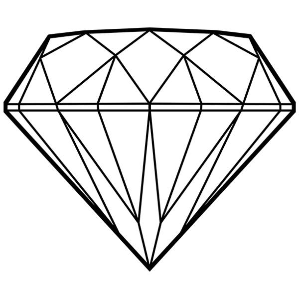 Stickers muraux: Diamant