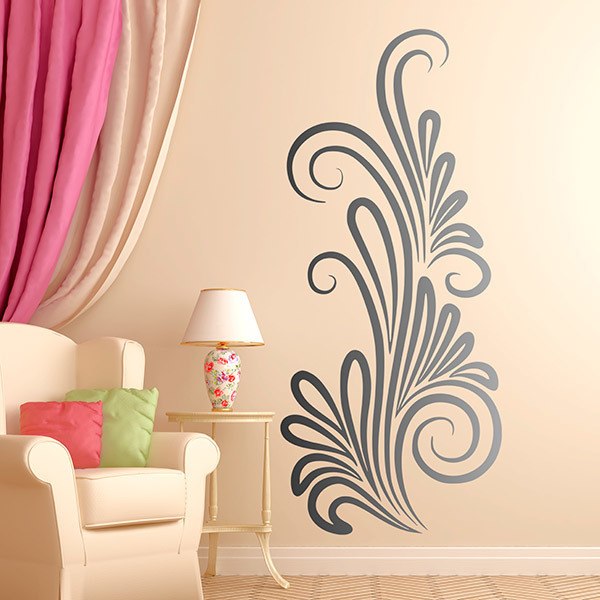 Ornement de volutes d&eacute;coratif 1/1