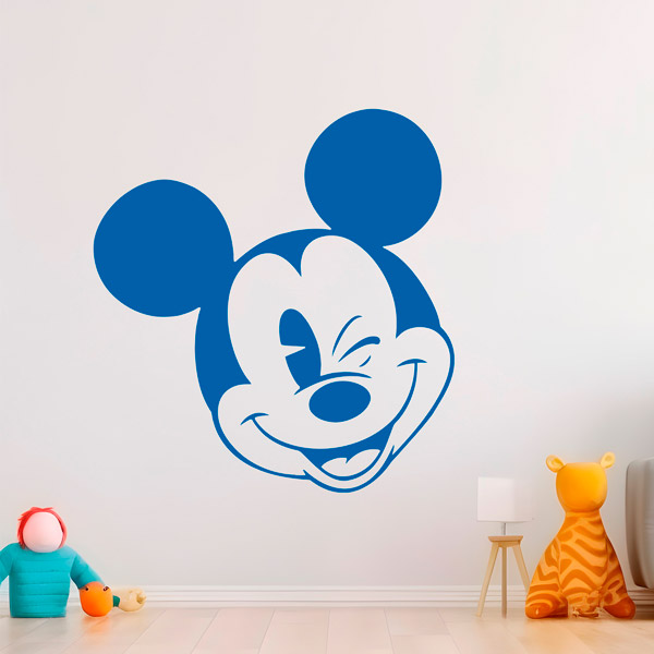 Stickers pour enfants: Mickey Mouse cligne de l