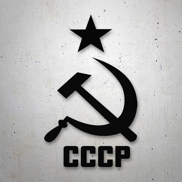 Autocollants: CCCP - Union soviétique